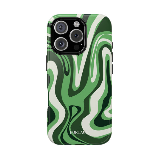 Abstract Wave - Green