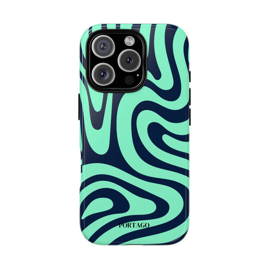 Abstract Wave - Mint